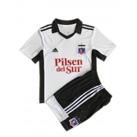 Colo-Colo Barn Hjemme Fotballdraktsett 2022 Kortermet (+ Korte bukser)